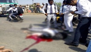 Varanasi Road Accident, Student died