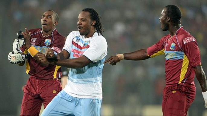 chris gayle in gangnam style