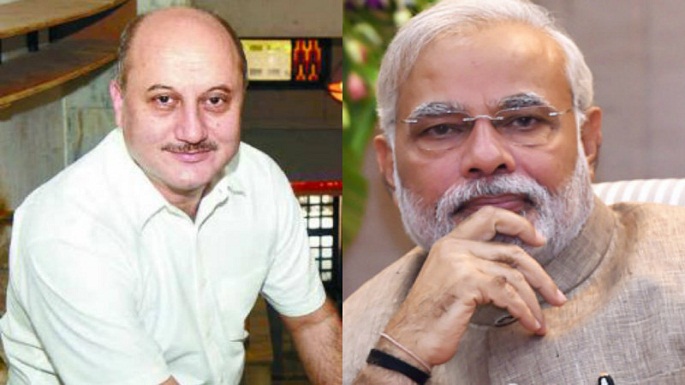 Anupam Kher,Modi