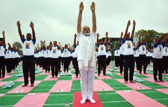 PM Narendra Modi Yoga