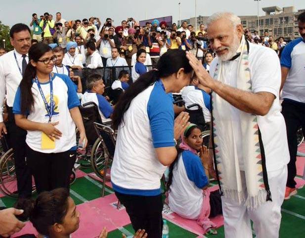 PM Narendra Modi Yoga