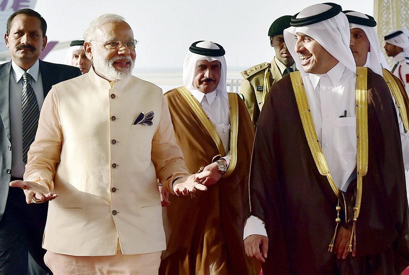 Modi in Qatar