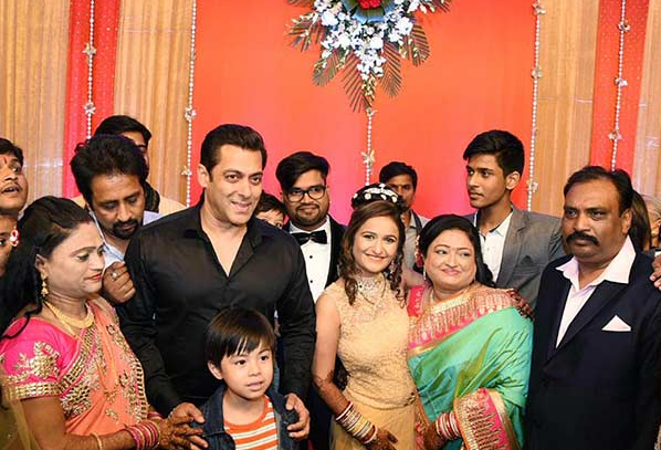 salman driver son wedding pics