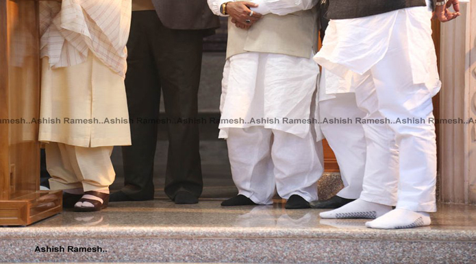 mukhtar ansari arrived barefoot