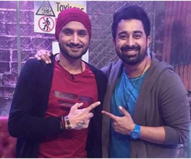 harbhajan-singh-and-rannvijay