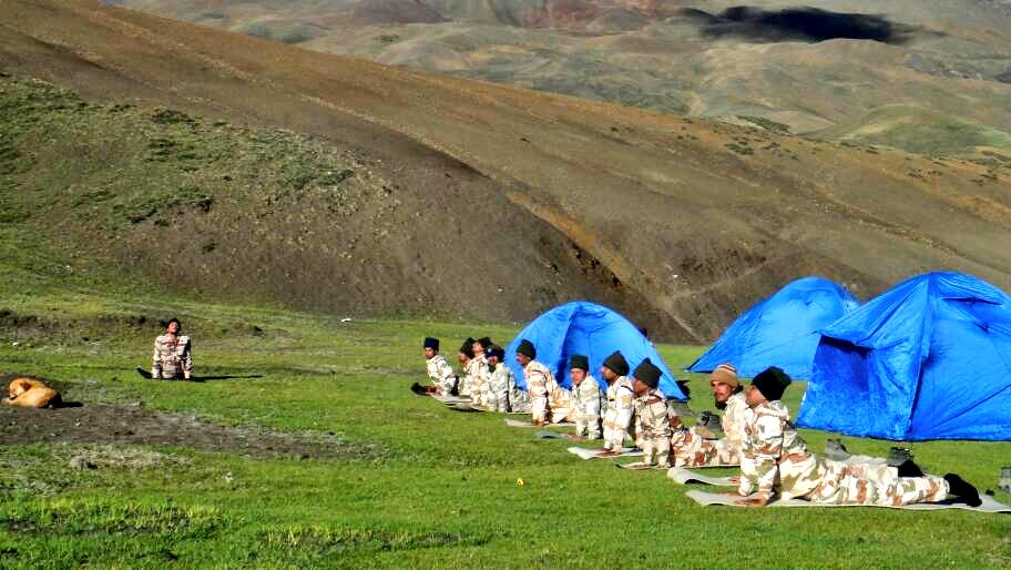 itbp yoga at himalayan uk