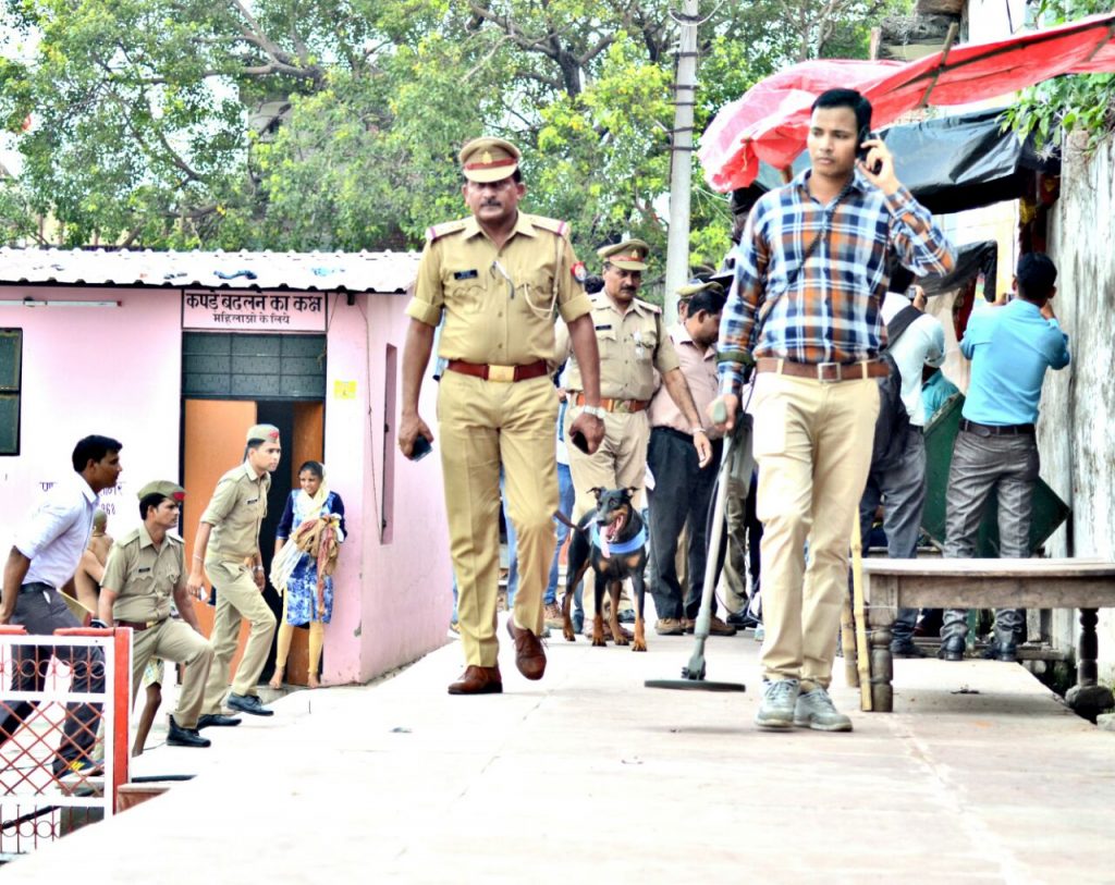 security checking at gola gokarannath temple