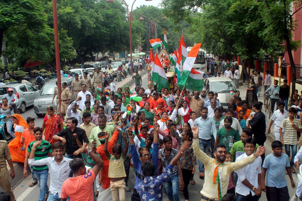 tiranga yatra independence day