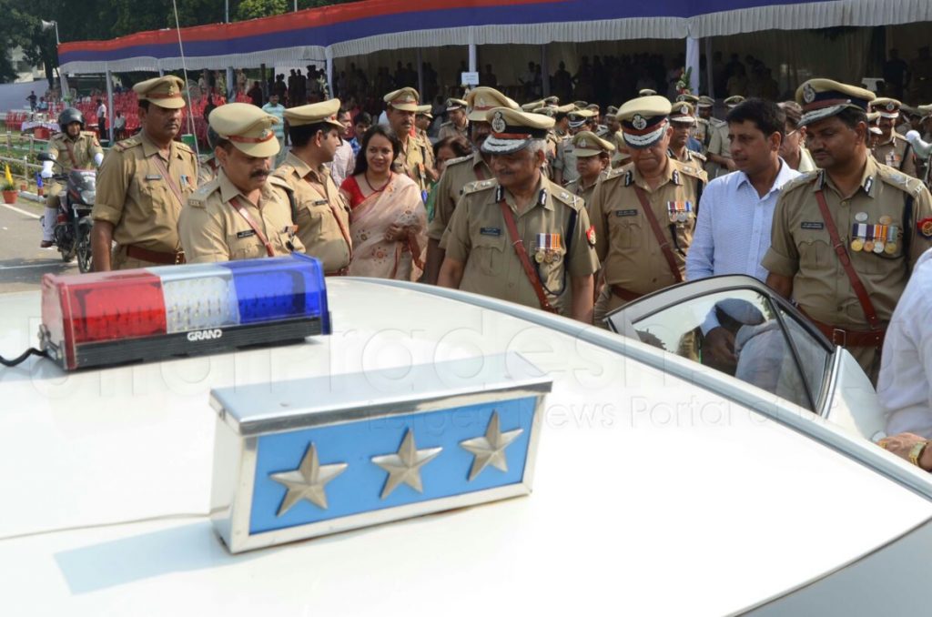 DGP Sulkhan Singh salute Ratik parade