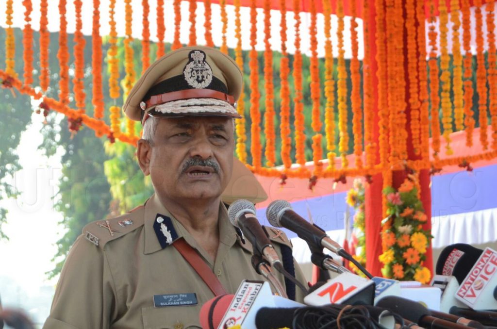 DGP Sulkhan Singh salute Ratik parade