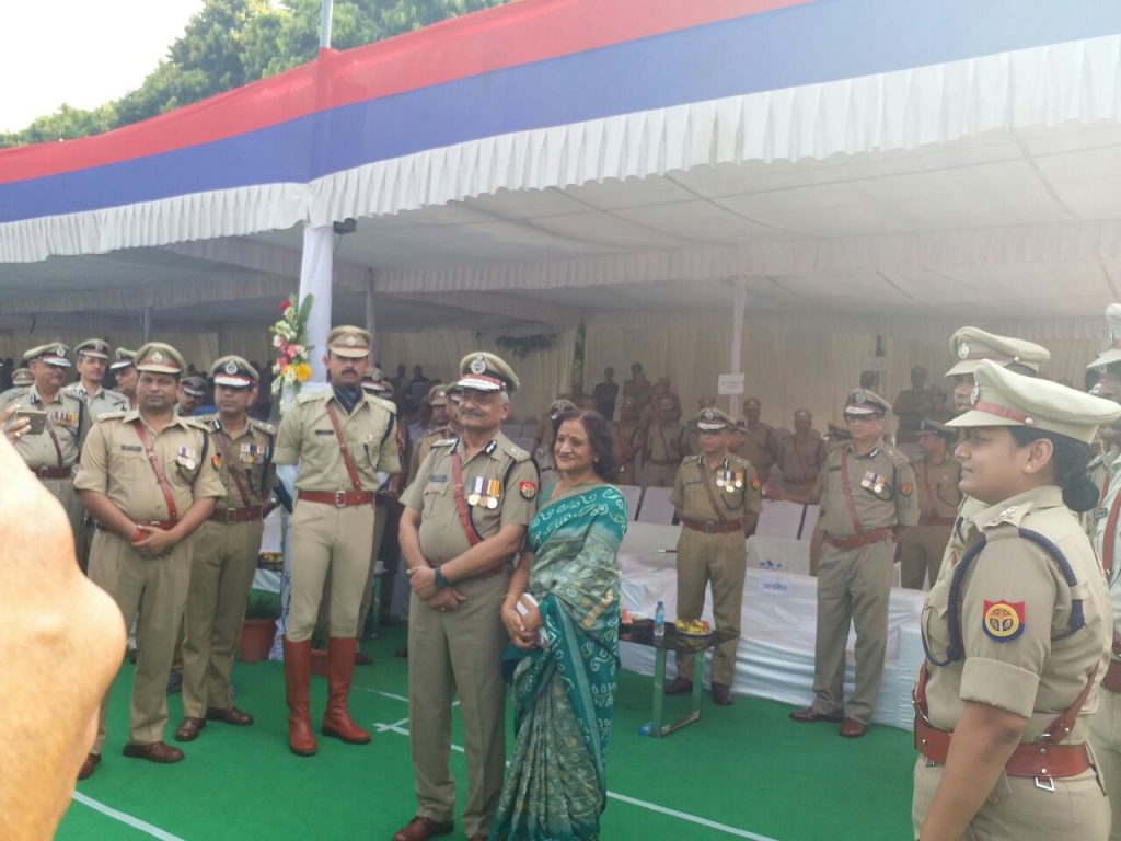 DGP Sulkhan Singh salute Ratik parade