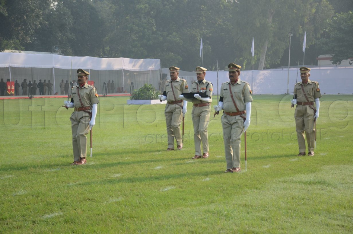 police smriti diwas 2017 rehearsal parade