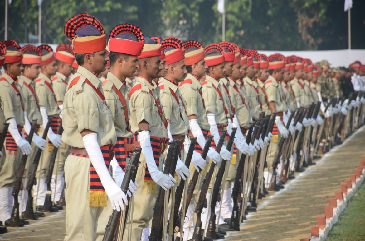 police smriti diwas 2017 rehearsal parade