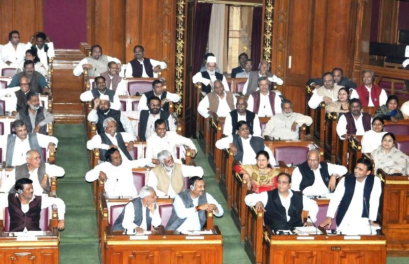 Akhilesh Yadav in Vidhansabha