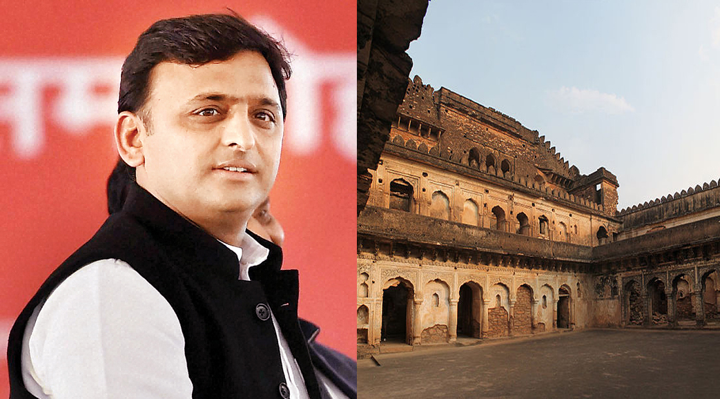 Uttar pradesh Chief Minister Akhilesh Yadav in Bundelkhand