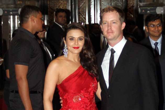 Preity Zinta-Gene Goodenough Wedding Reception