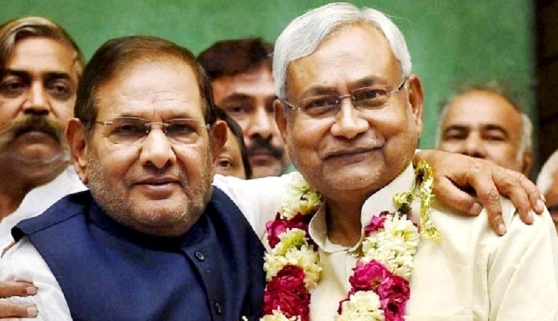 JDU nitish-kumar-and-sharad-yadav