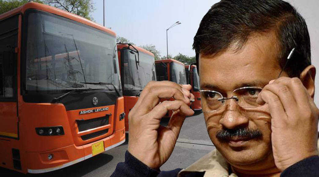 kejriwal bus scam