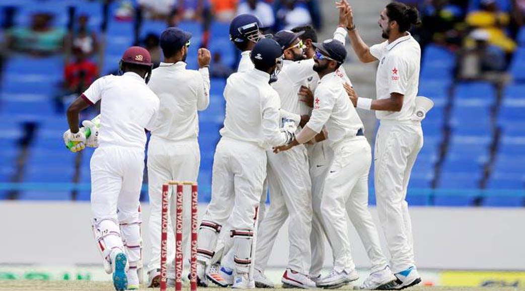 India Beat Westindies