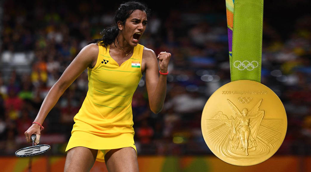 sindhu won gold