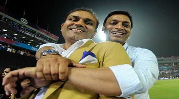 virendra sehwag wish shoib akhtar on his birthday