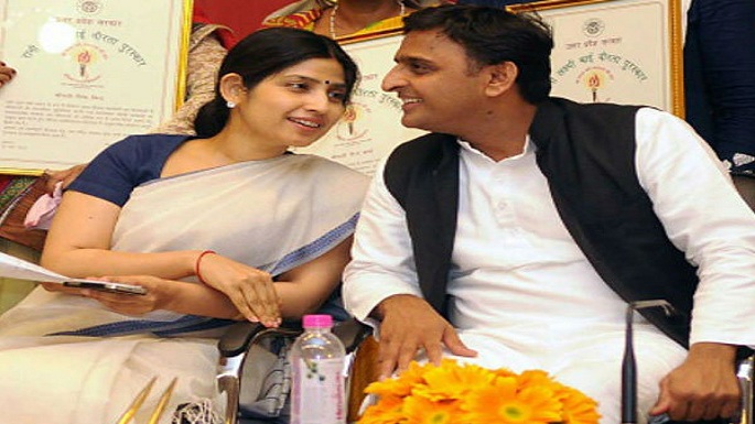 Akhilesh dimpal love story