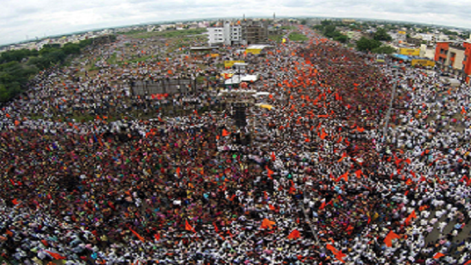 silent march