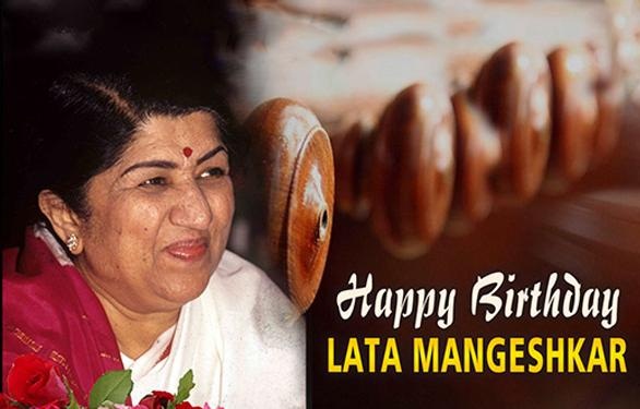 lata mangeshkaR BIRTHDAY