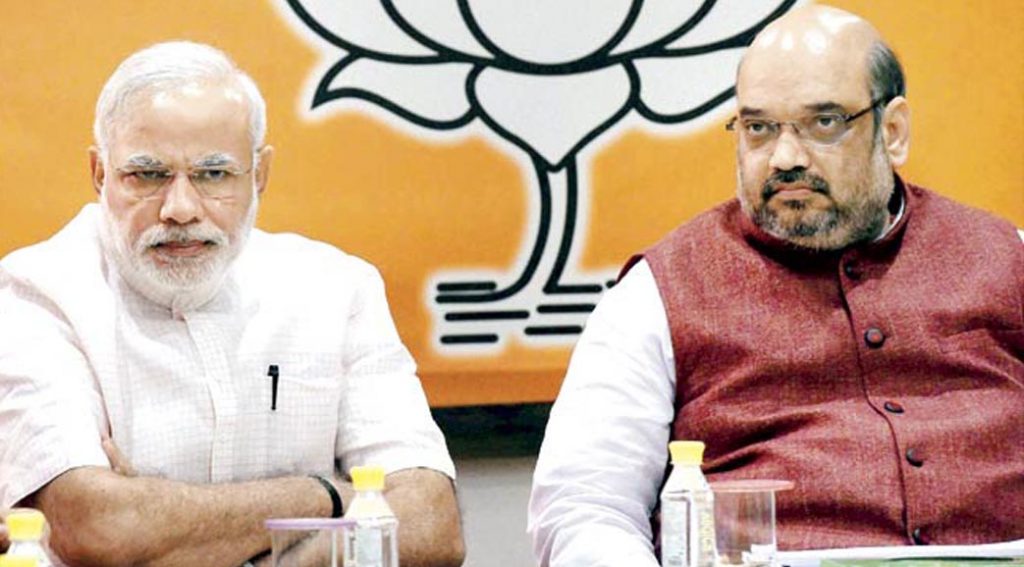 modi with amit shah