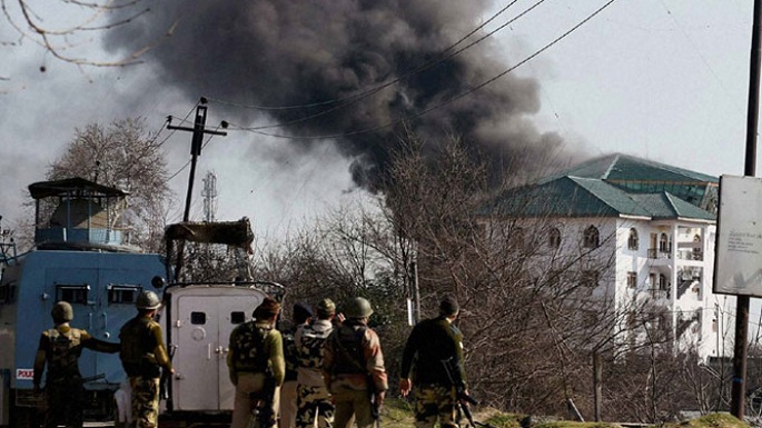 terrorist attack in pampore