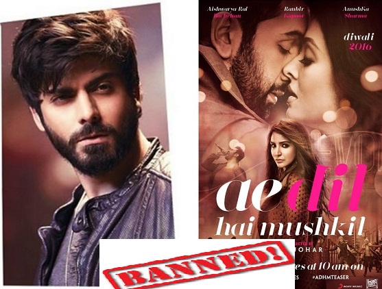 ae dil hai mushkil banned in pakistan including shivaay