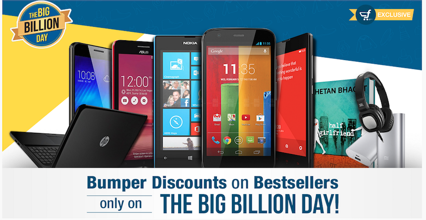 big bilion day in flipkart