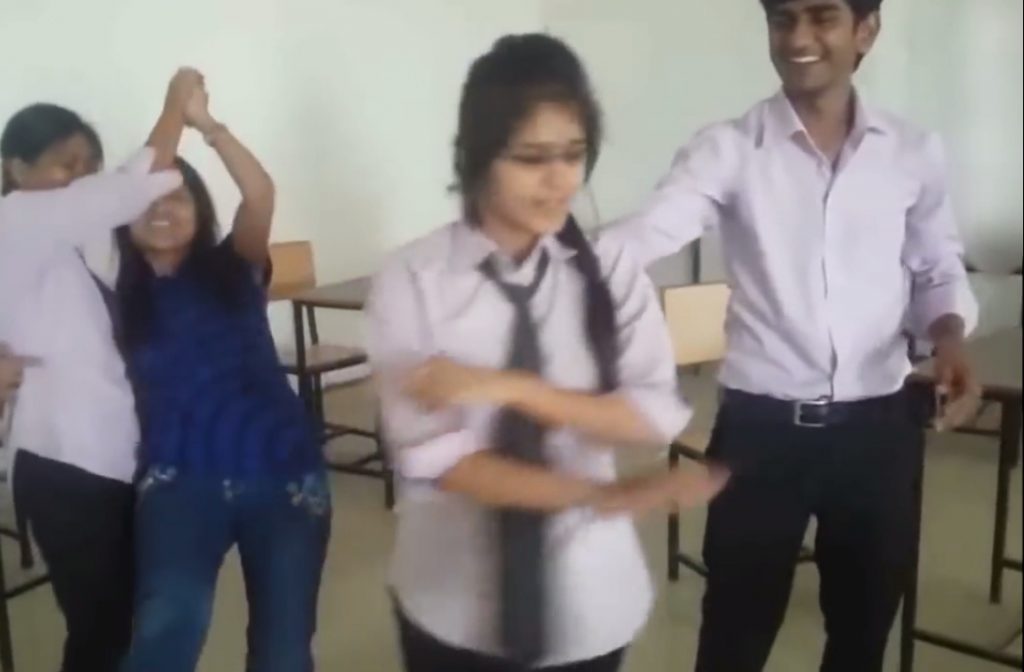 School Girl Classroom Masti