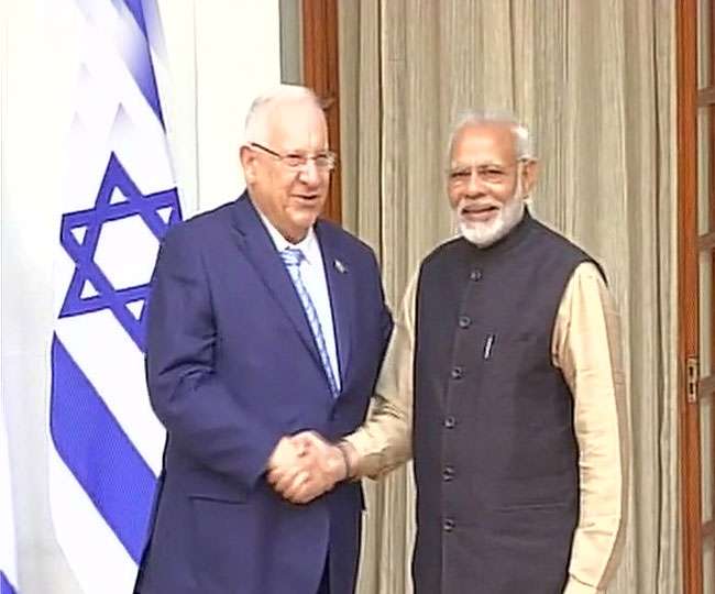 israel president and modi