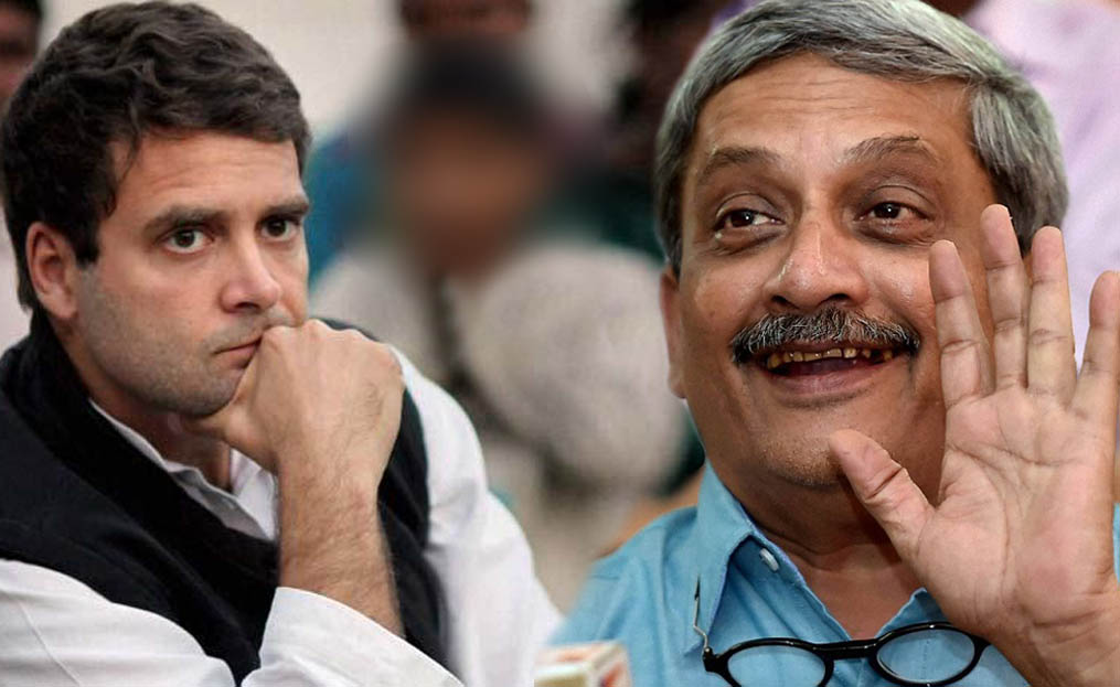 manohar parrikar on rahul gandhi