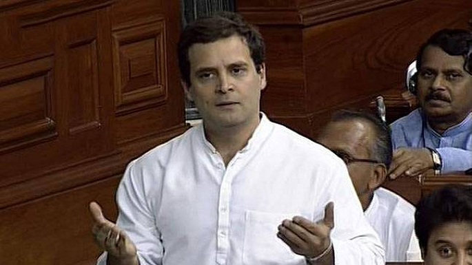 rahul gandhi in loksabha