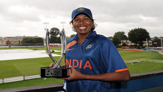 Jhulan Goswami take more than 50 wickets