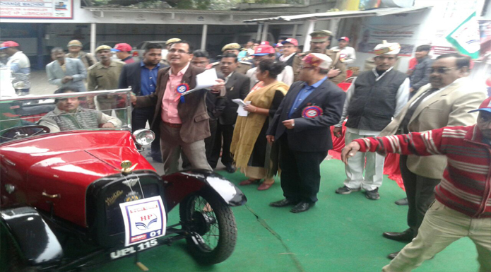 Vintage car rally lucknow