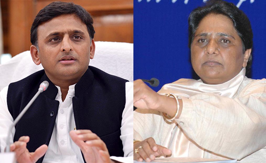 mayawati attacks sp government