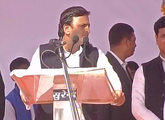 akhilesh inaugurate solar plant