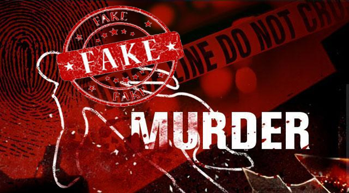 fake murder information