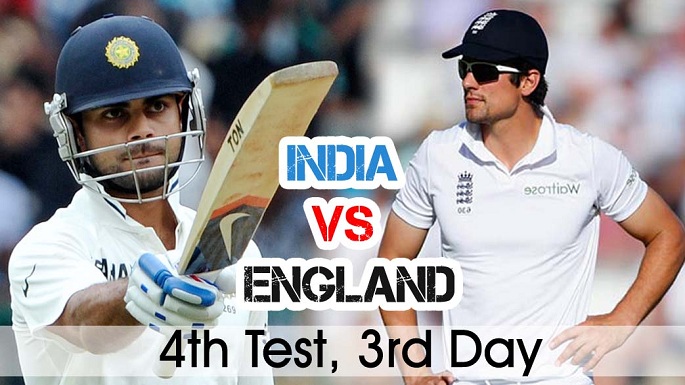 indiavsengland 4th Test third day