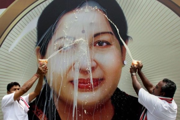 jayalalithaa supporters