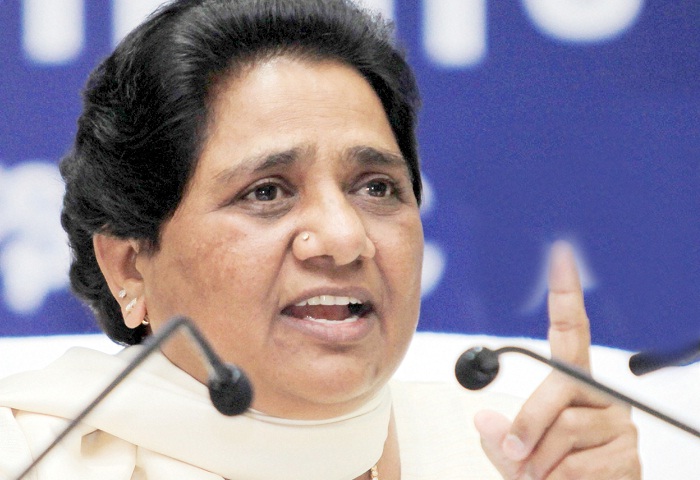 mayawati addressed press conference