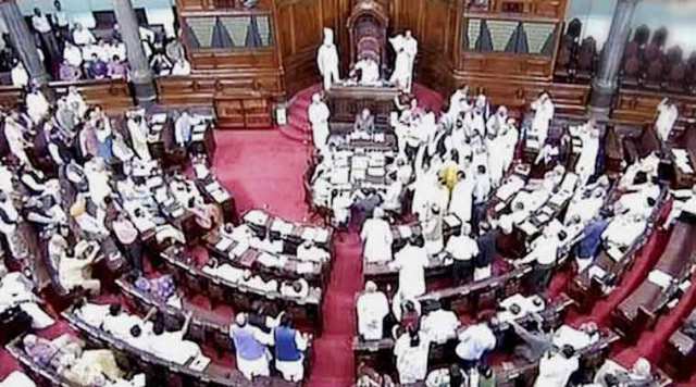 rajya sabha adjourned