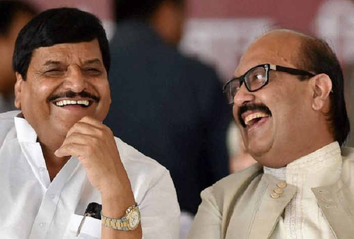 shivpal meets amar singh