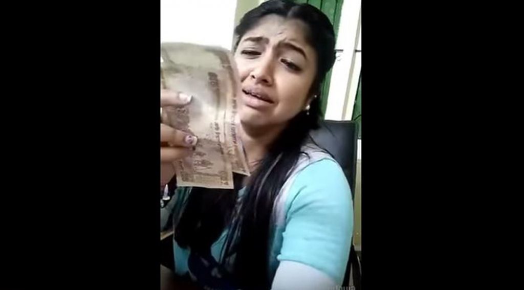 effect of demonetization on a girl