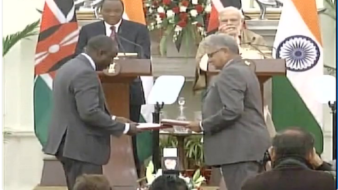 MoU between india kenya