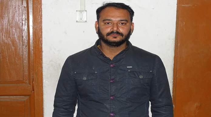 aliganj police arrested Accused