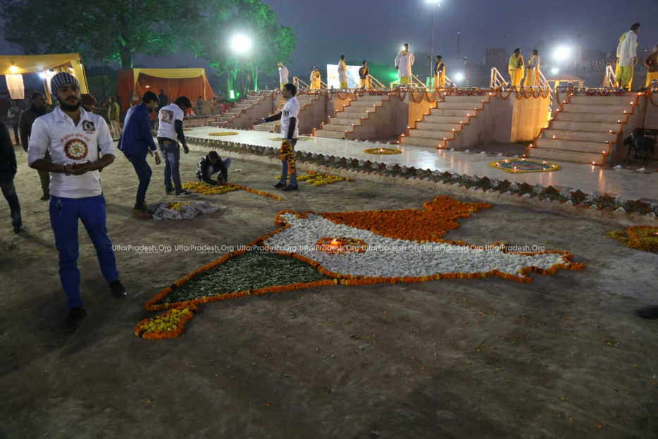 maha aarti of gomti river images